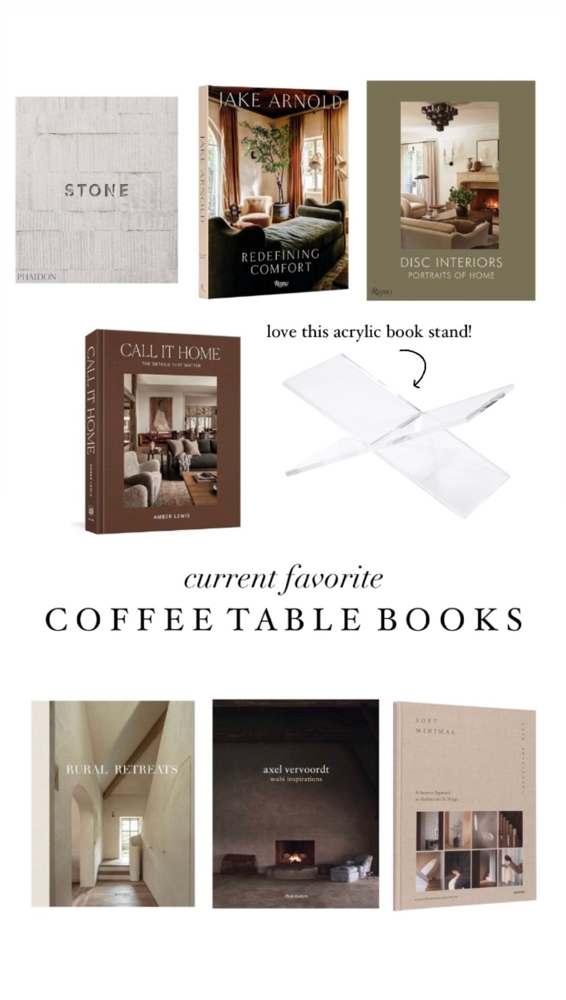AMAZON COFFEE TABLE BOOKS

#LTKhome #LTKstyletip #LTKGiftGuide