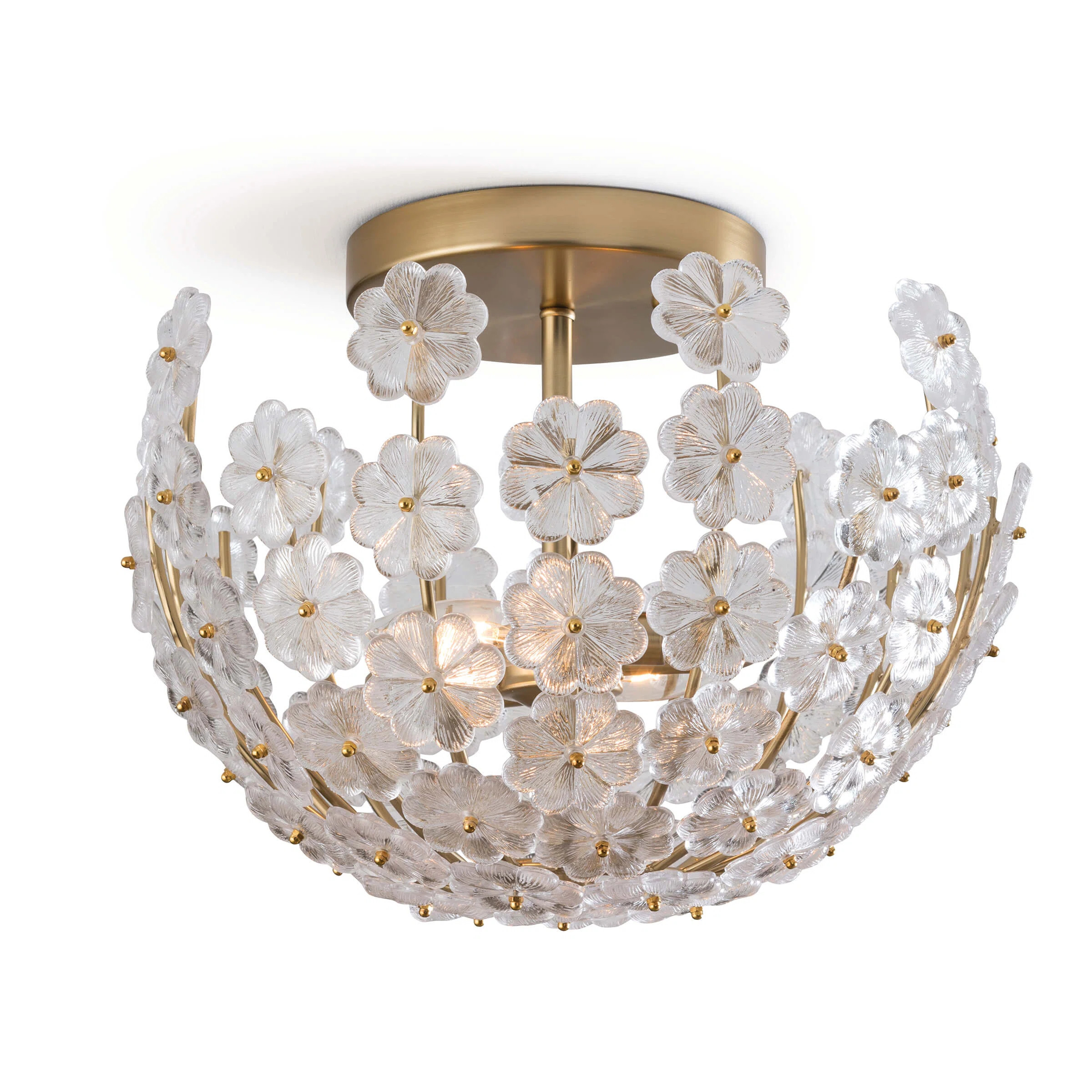 Regina Andrew Charlotte Semi Flush Mount & Reviews | Wayfair | Wayfair North America