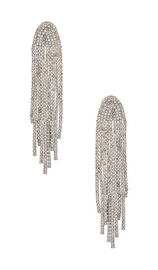 BaubleBar Daniella Earrings in Metallic Silver. | Revolve Clothing (Global)