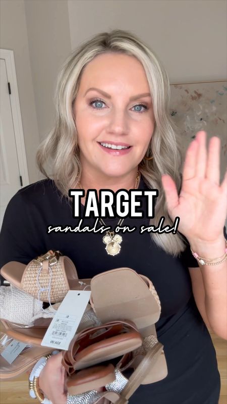 Target sandals are all 20% off! These are great look for less options!
I’m in size small in the wrap dress
Dress is 20% off!
Target style 
Target deals
Target finds


#LTKFindsUnder50 #LTKSaleAlert #LTKShoeCrush