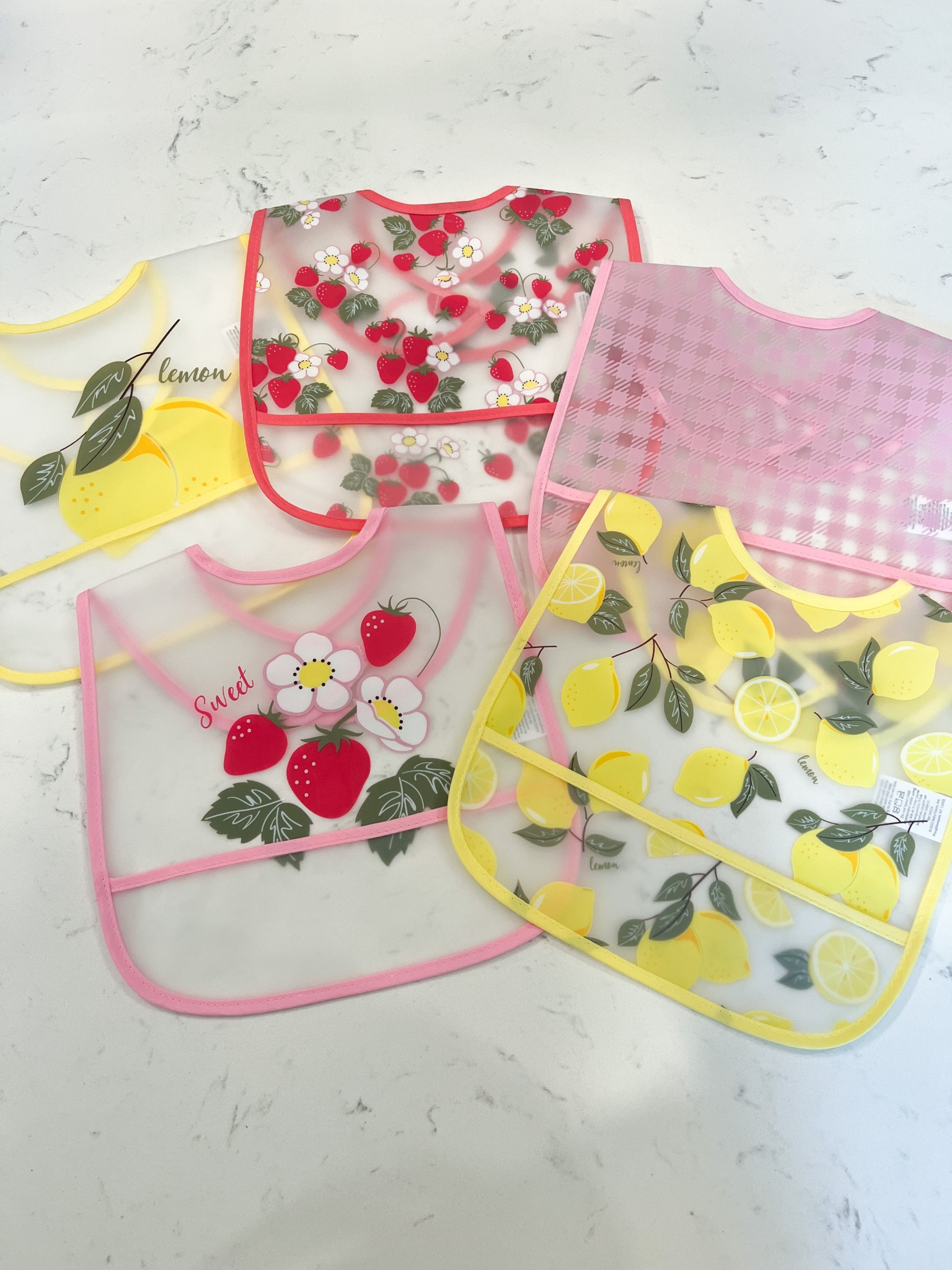 Love these bibs! So cute for spring/summer and they’re so easy to clean! You get all 5 for under $10! (Also comes in other patterns!)

#LTKfamily #LTKbaby #LTKkids