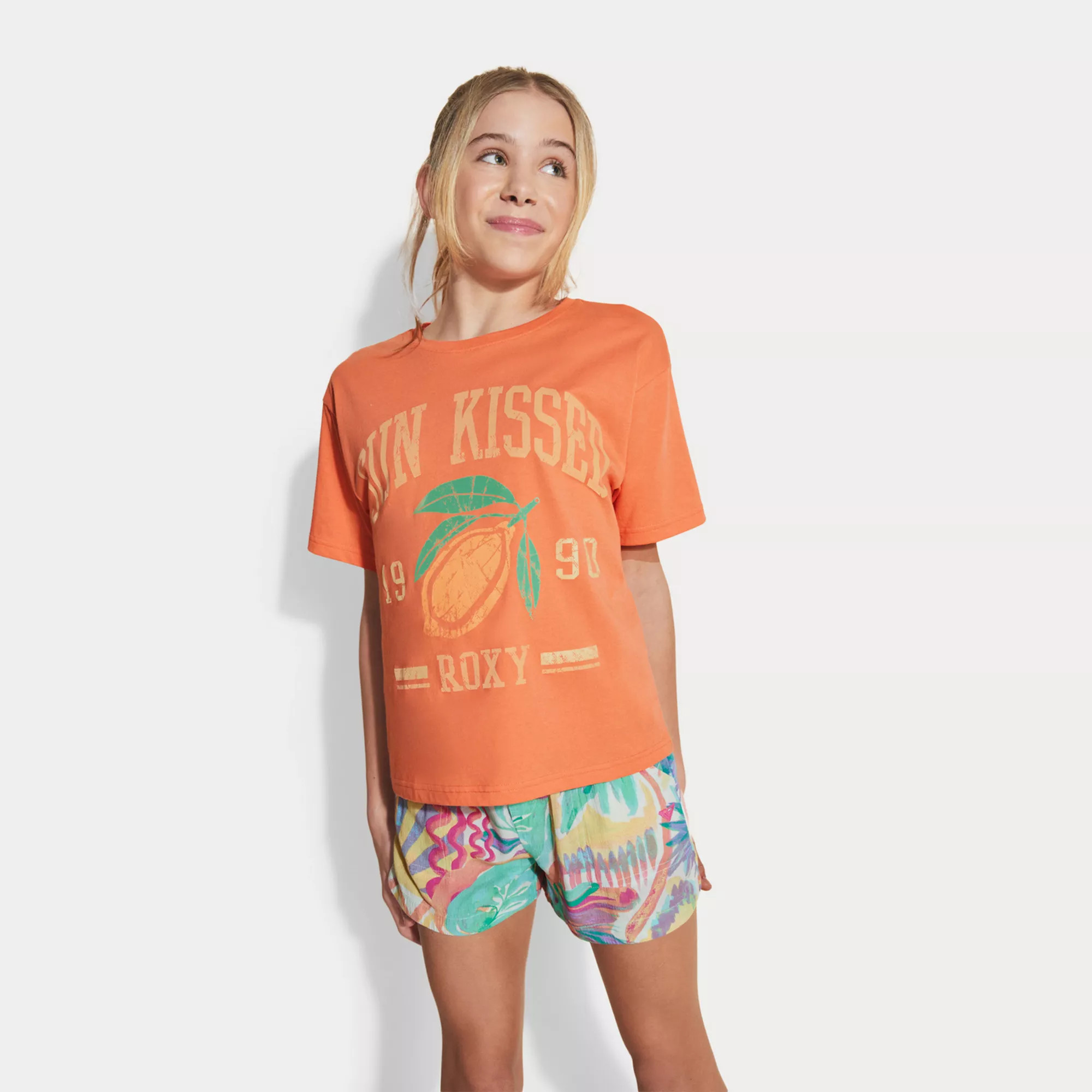 Girls 7-16 Roxy Sun Kissed Oversized Graphic Tee | Kohl's