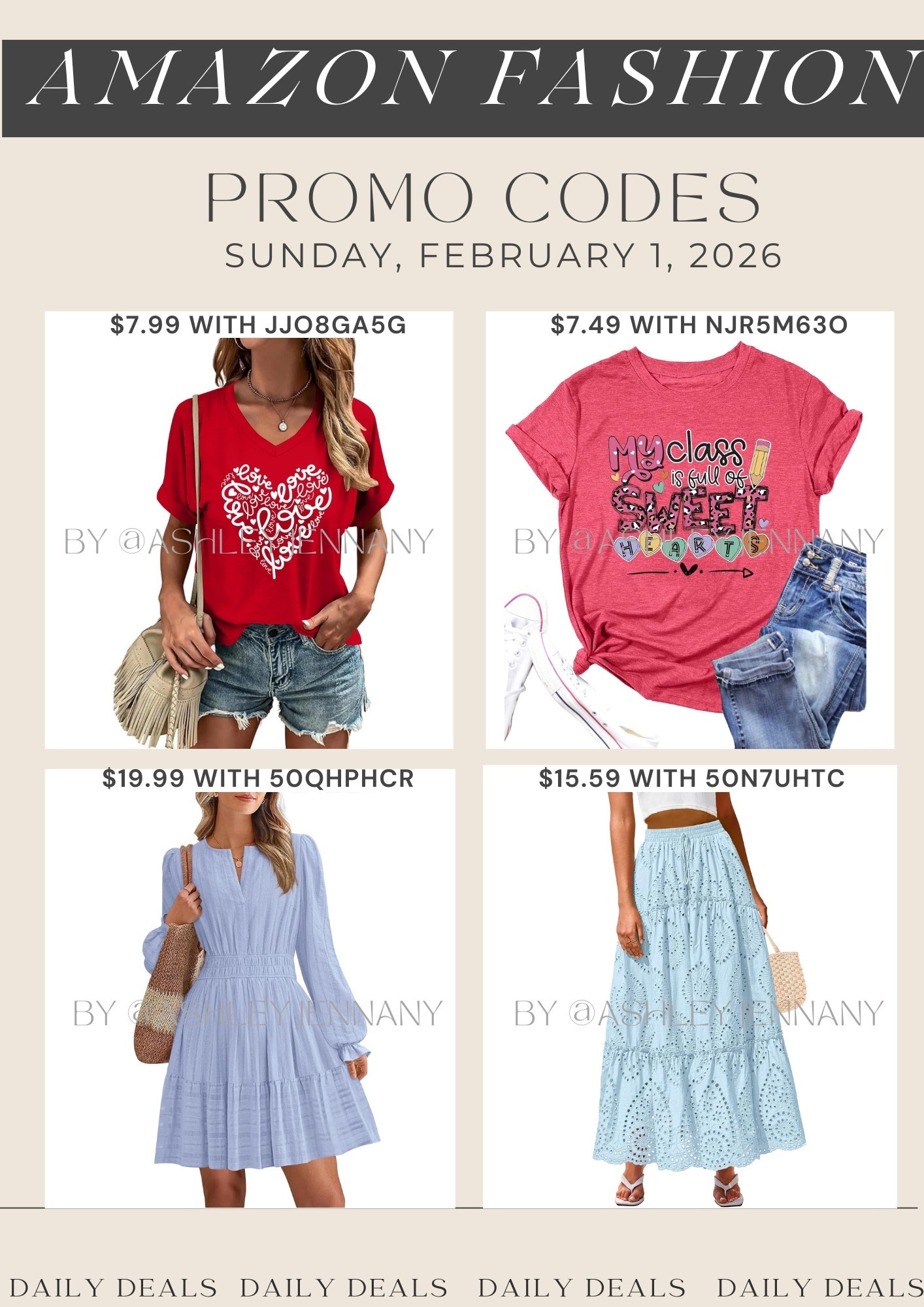 Amazon deals 

#LTKValentine #LTKSaleAlert #LTKMidsize