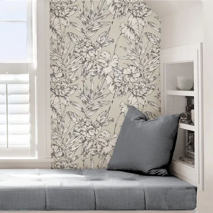 Grey Cayman Peel & Stick Wallpaper | Nordstrom Rack