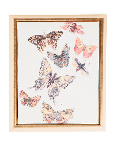 19x23 Bunch Of Butterflies Wall Art | TJ Maxx