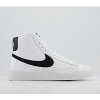 Nike Blazer Mid 77 Trainers NEXT NATURE WHITE BLACK | OFFICE London (UK)