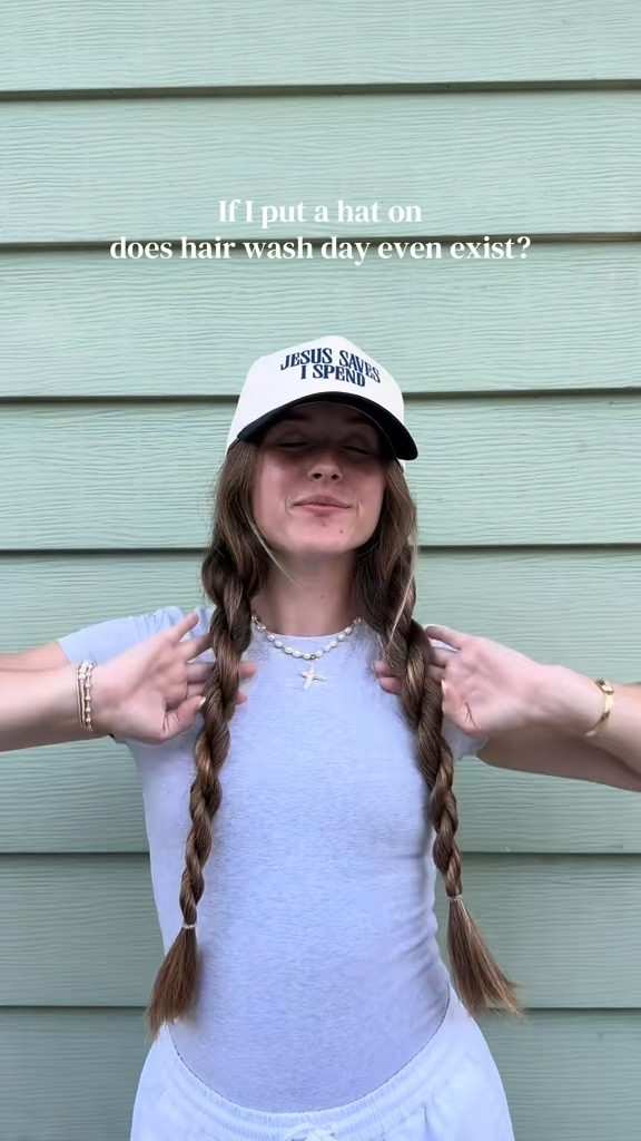 I don’t have time to wash my hair, but I have plenty of time to find the perfect hat for it. ✨🧢
#LTKhair

#LTKBeauty #LTKootd