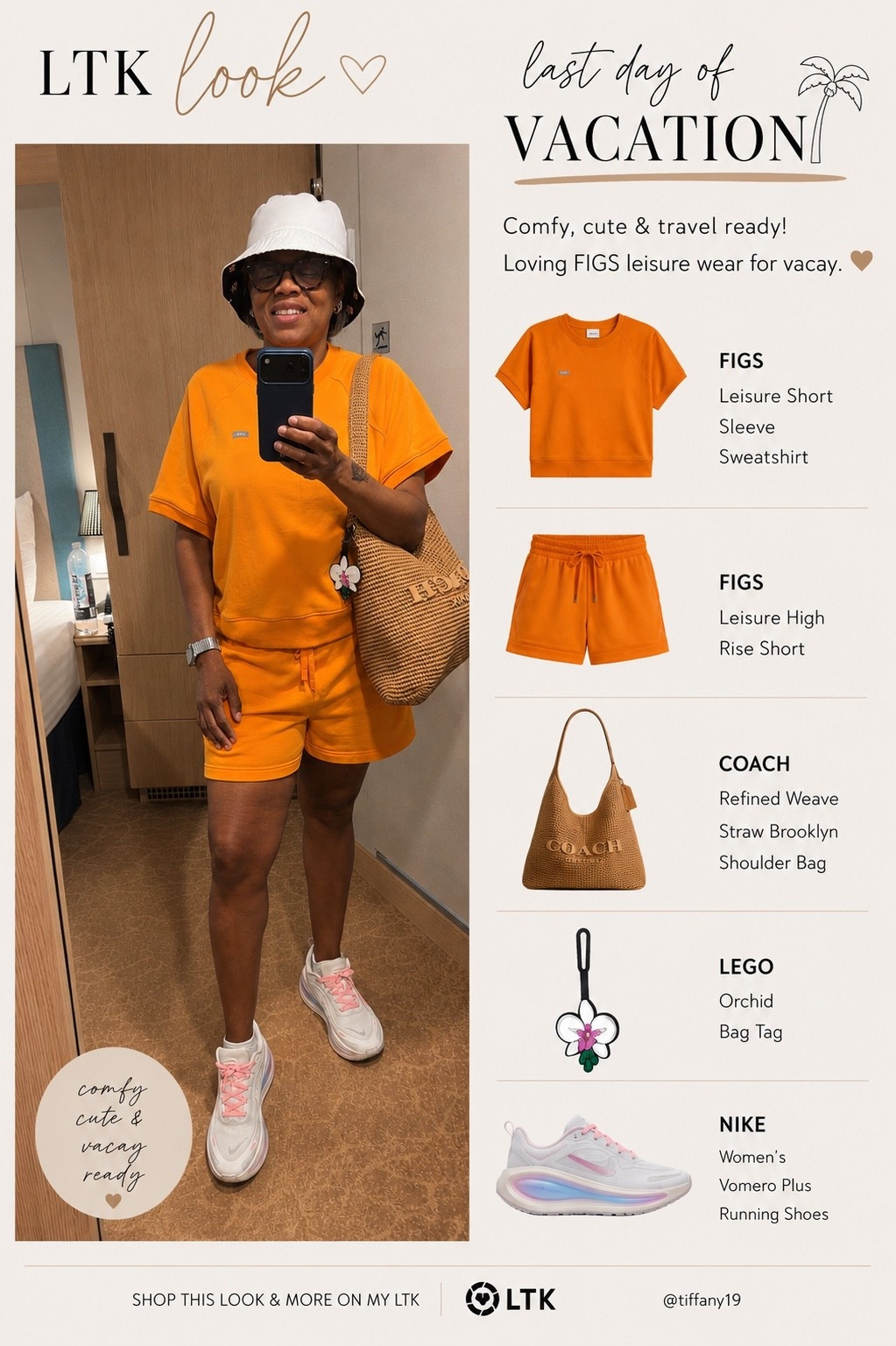 FIGS does more than scrubs! 💛 

This comfy matching leisure set was perfect for my last day in the Bahamas. Easy, comfortable, and travel-approved. 

🔗Linked my outfit (or similar pieces) in my LTK! ✨

#VacationOOTD #FIGS #LeisureWear #TravelStyle #ComfortMeetsStyle #Over50Style #EverydayStyle

#LTKTravel #LTKootd #LTKOver40