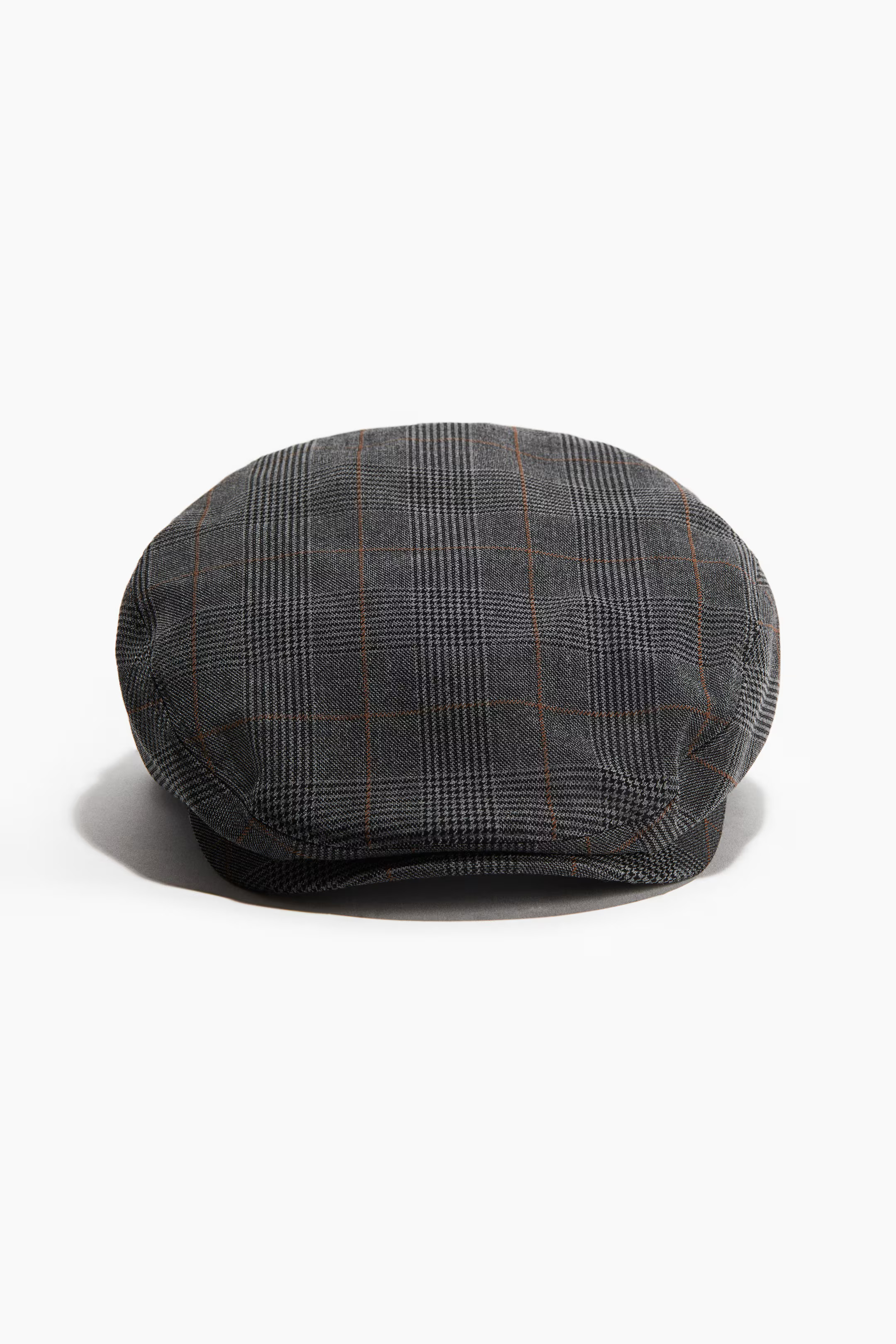 Bakerboy-Cap - Dunkelgrau/Kariert - Ladies | H&M DE | H&M (DE, AT, CH, NL, FI)