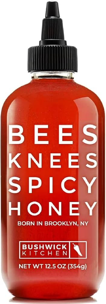 Bees Knees Spicy Honey, 12.5 oz Pure Honey Infused with Oleoresin Habanero Peppers, Gluten Free, ... | Amazon (US)
