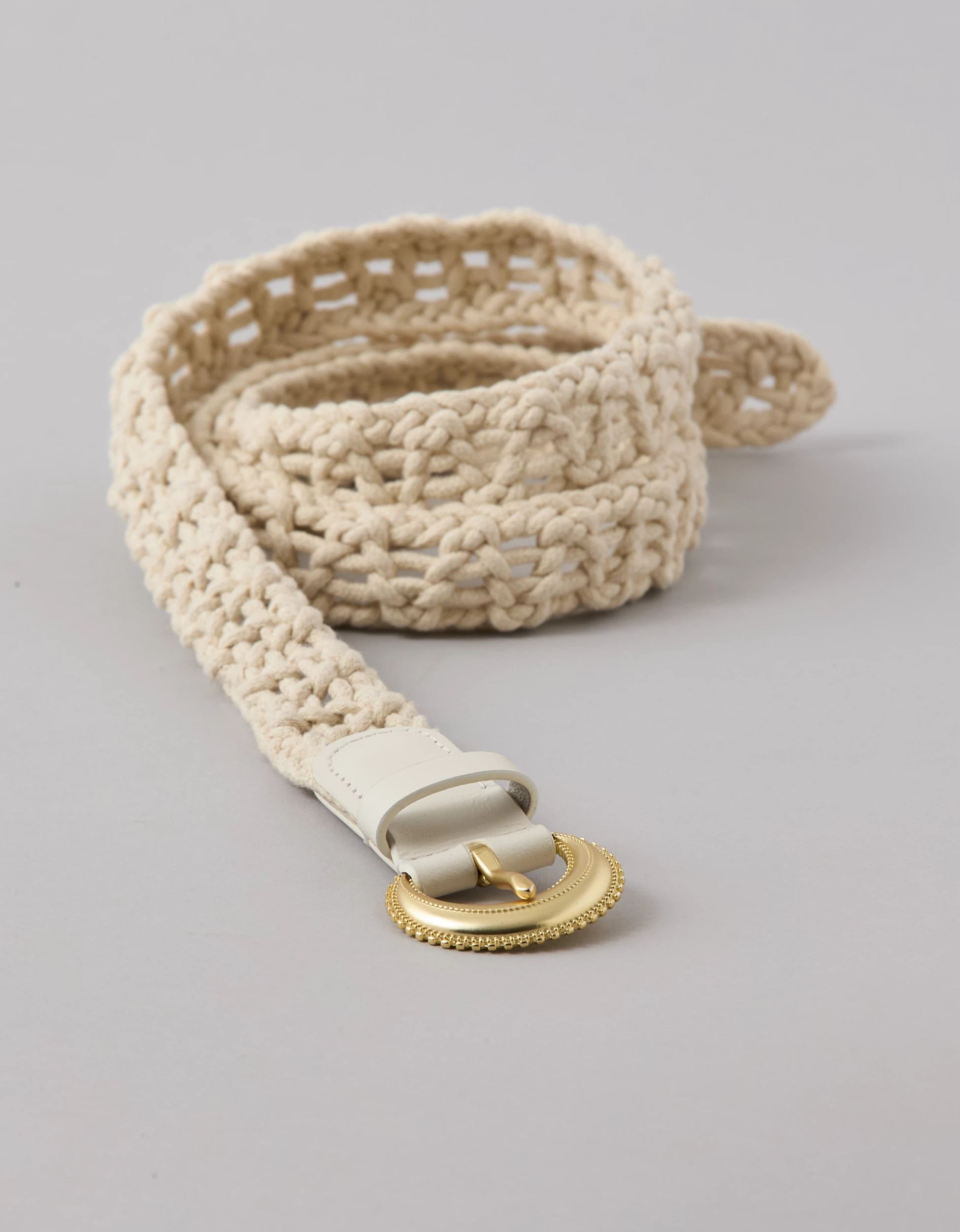 AE Western Macrame Belt | American Eagle Outfitters (US & CA)