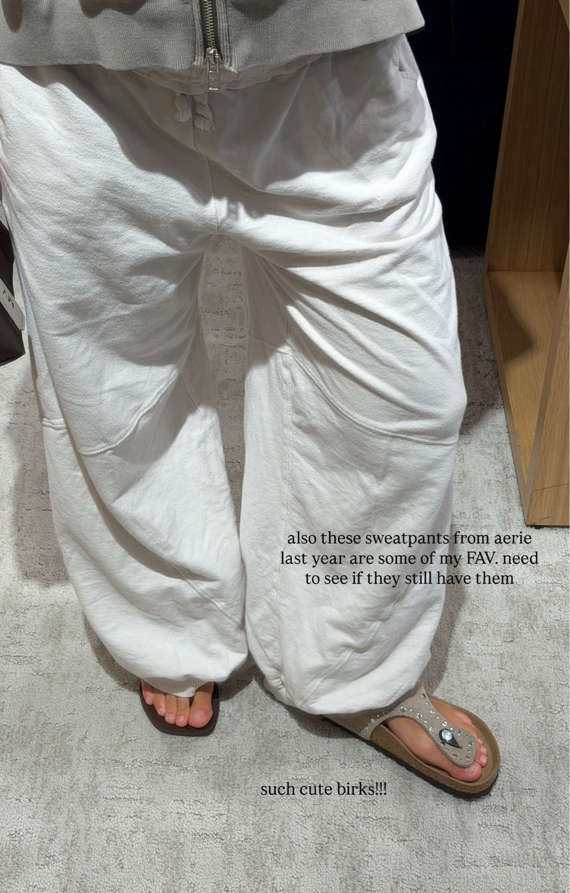 [7/16/26] linking similar pants from aerie I’ve been wearing constantly this pregnancy (size xs) + come in multiple colors! Birkenstocks are a new fav, I wear EU35

#LTKBump #LTKSeasonal #LTKPetite