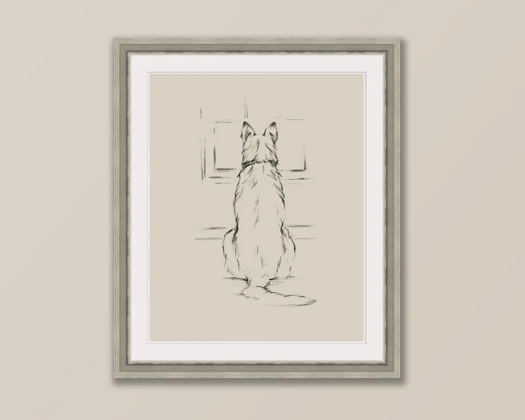 German Shepherd Dog Fine Art Print. - Etsy | Etsy (US)