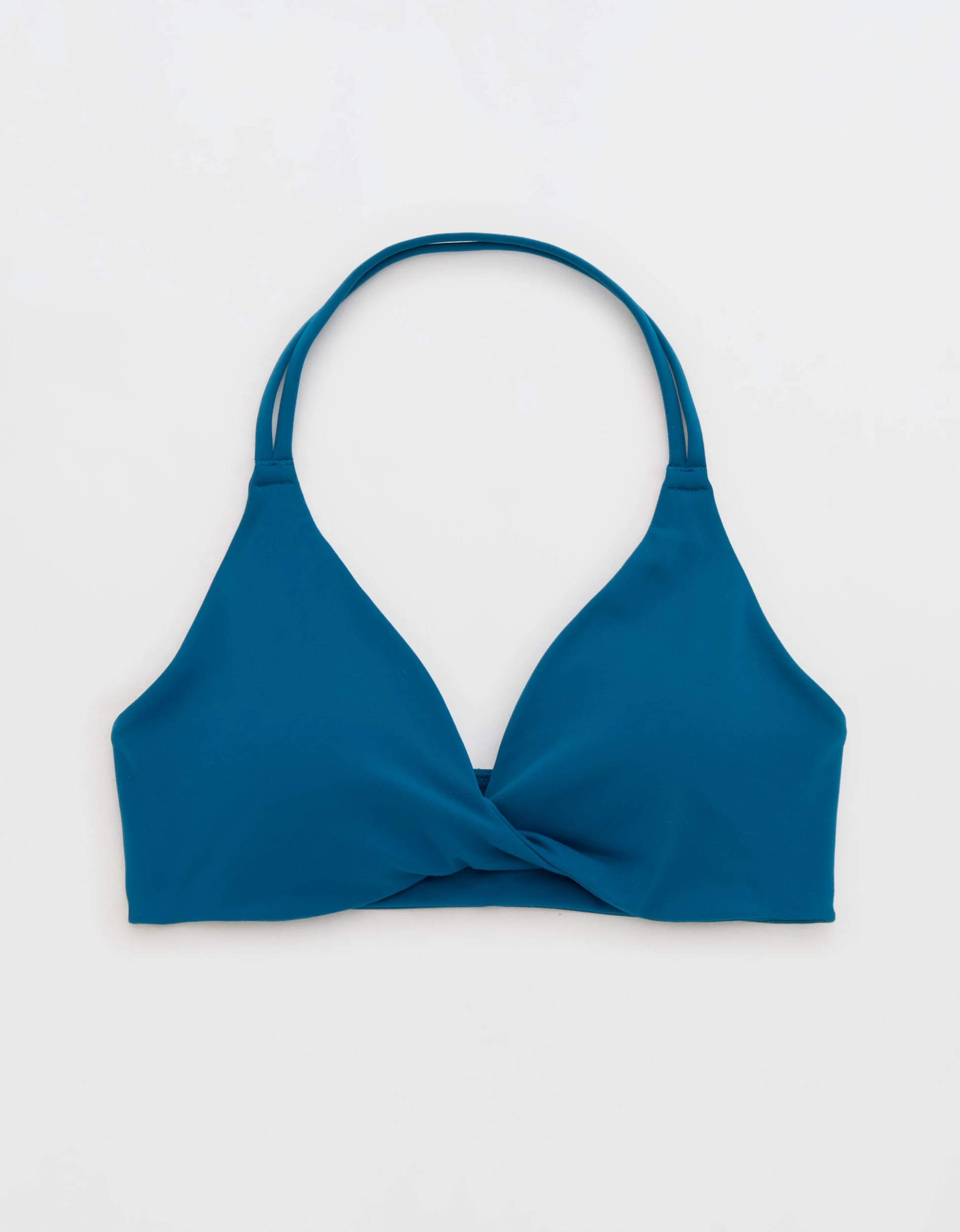 OFFLINE By Aerie Real Me XTRA Twist Halter Sports Bra | Aerie