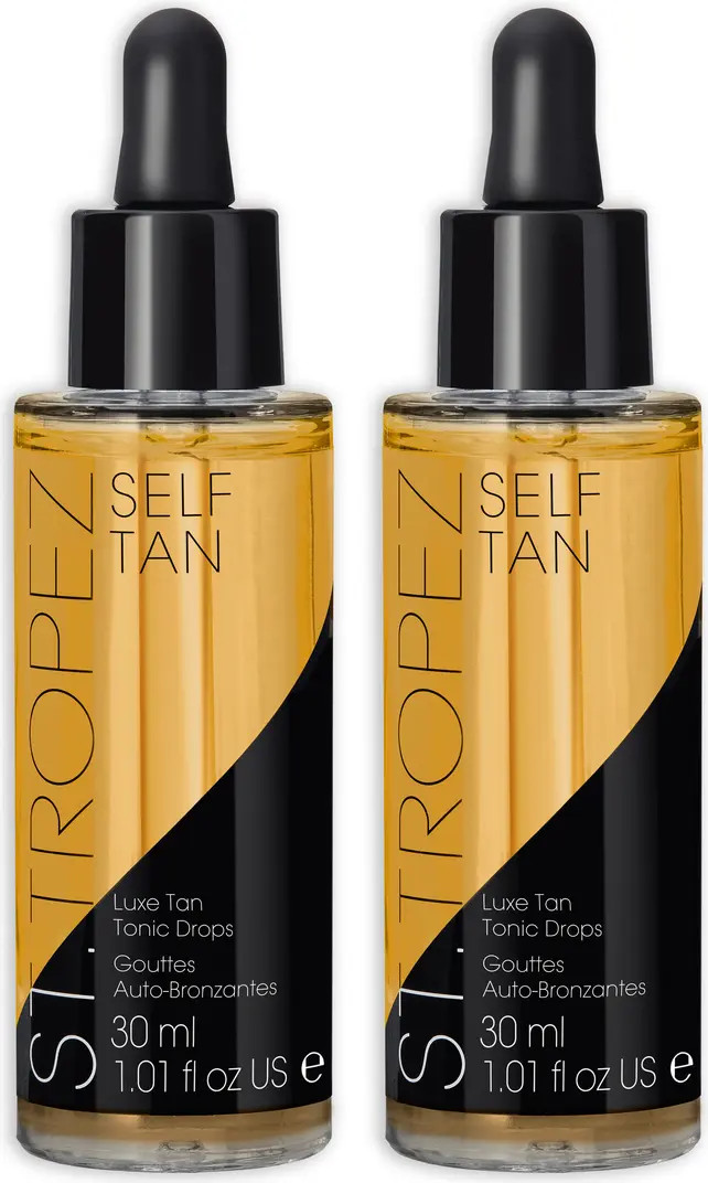 St. Tropez Luxe Tan Tonic Glow Drops Duo Set $84 Value | Nordstrom | Nordstrom
