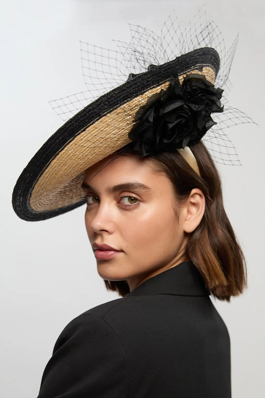 Asymmetric Flower Detail Fascinator | Karen Millen