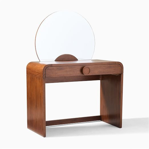 Statement Knob Desk &amp; Vanity (39") | West Elm (US)