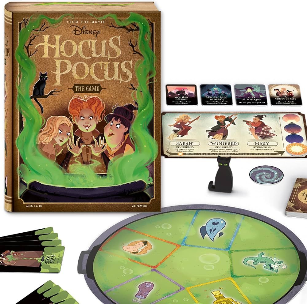 Ravensburger Disney Hocus Pocus Game - Engaging Puzzle for ages 8 and up | Brain-Boosting Activit... | Amazon (US)