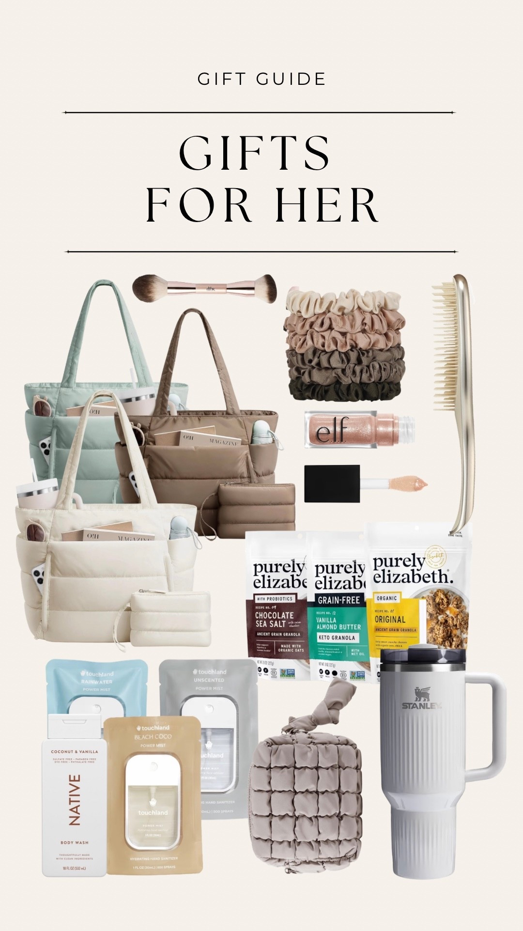 IMO there’s nothing better than a everyday tote. This would be a fabulous gift to fill up with even more fabulous items!! 


•
•

#ad #founditonamazon @amazon #WinterFavorites2025 gifts for friends, dirty Santa gift guide, hostess gifts, Amazon gift ideas,  mother in law, sister, hair and beauty accessories, puffer tote bag 

#LTKHoliday #LTKGiftGuide