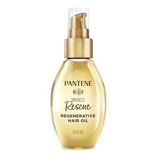 Pantene Miracle Rescue Regenerative Hair Oil - 2.0 FL Oz - Deep Repair Treatment for Dry & Damaged Hair | Amazon (US)