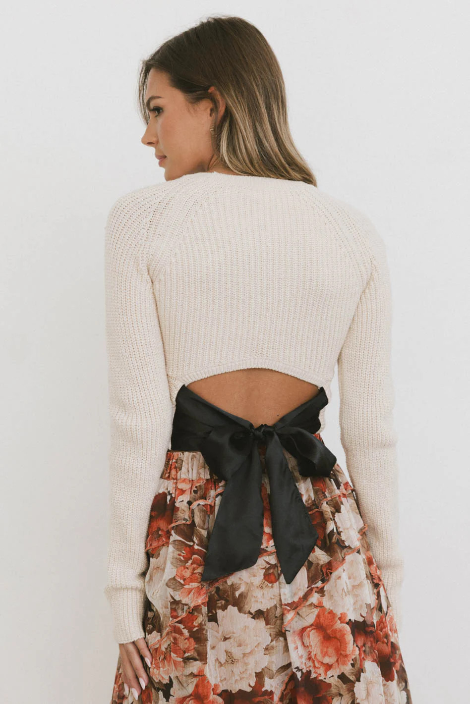 Kimmie Knit Bow Top | Böhme US