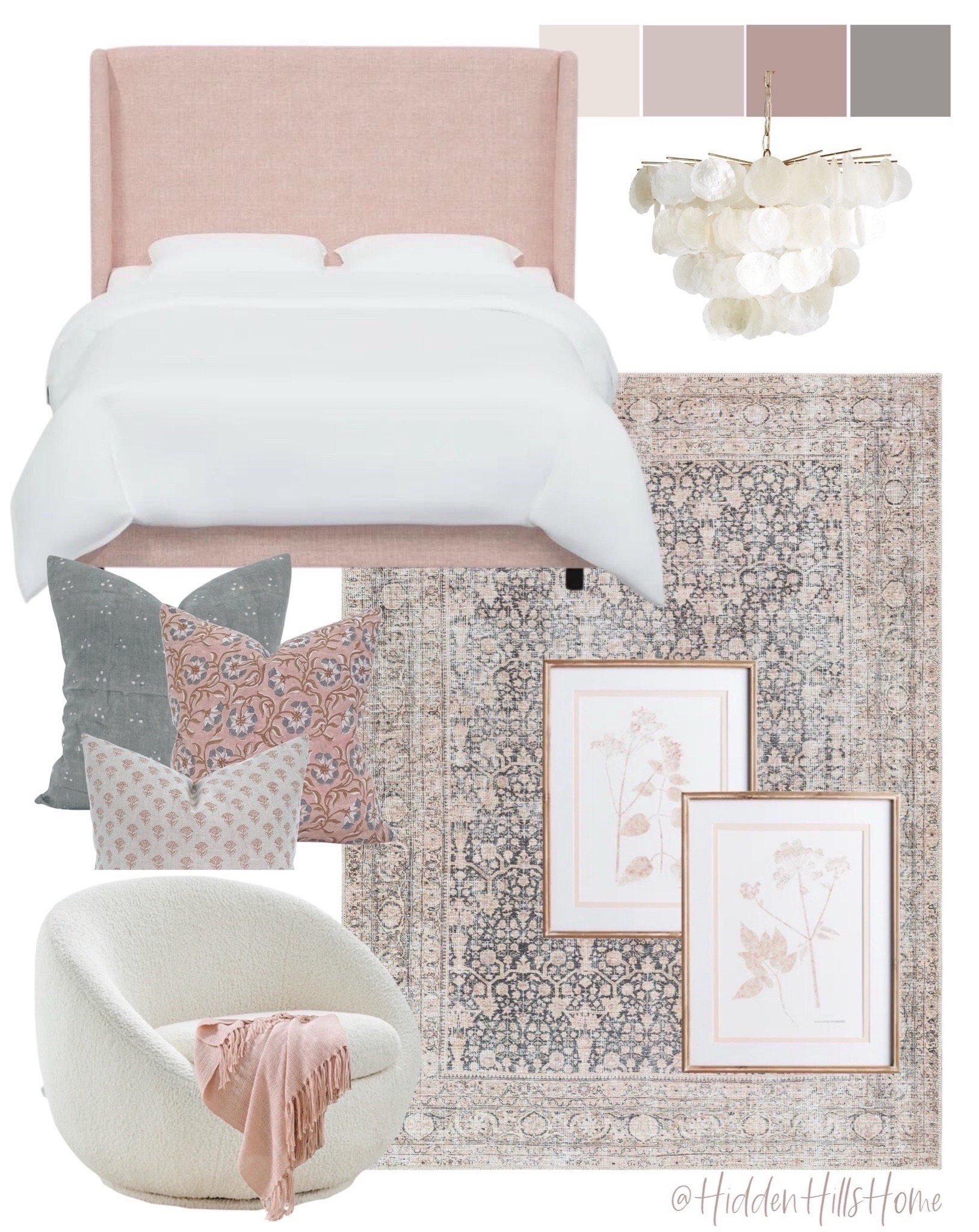 Girls bedroom mood board, pink upholstered bed, pink and green girls bedroom #girls #pink


#LTKSaleAlert #LTKKids #LTKHome