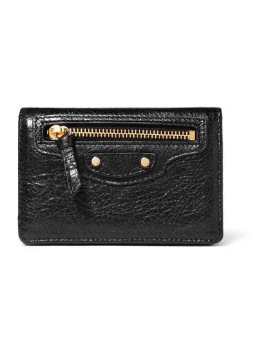 Balenciaga - Textured-leather Cardholder - Black | NET-A-PORTER (US)