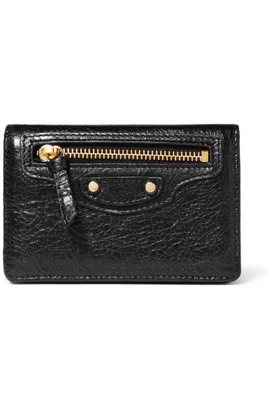 Balenciaga - Textured-leather Cardholder - Black | NET-A-PORTER (US)