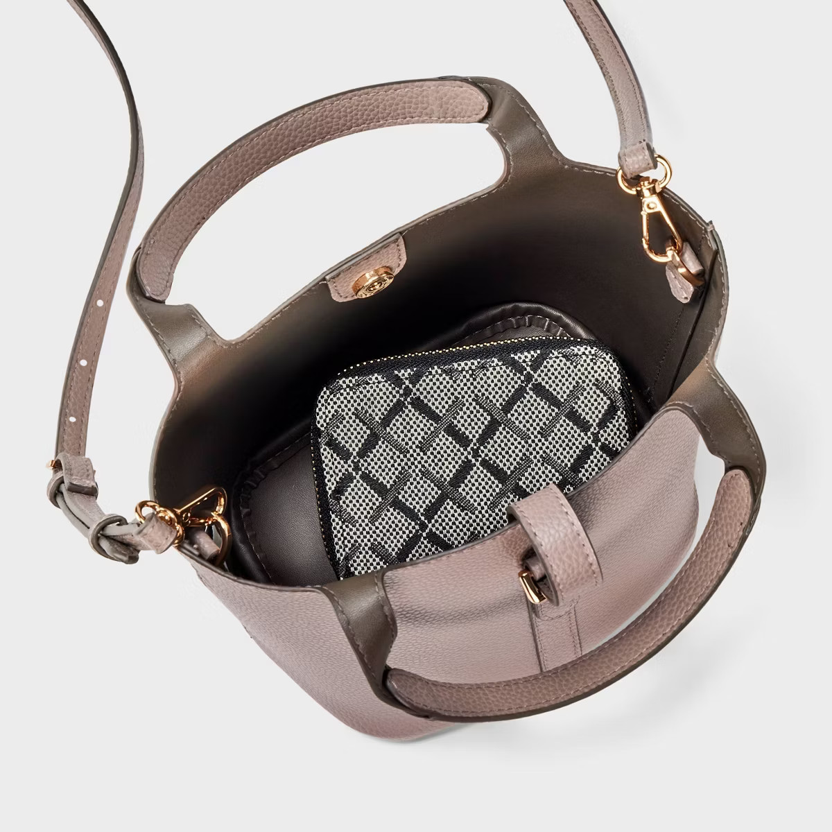 Mini Tulip Tote Handbag with Crossbody Strap - A New Day™ | Target