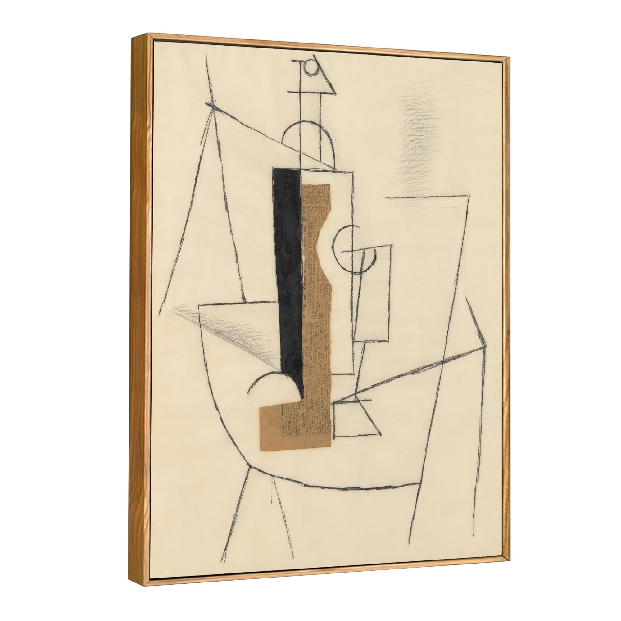 INVIN ART Framed Canvas Giclee Print Art Series#42 by Pablo Picasso Wall Art Living Room Home Off... | Amazon (US)