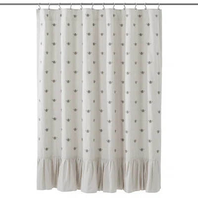 Rimbert Polka Dots Single Shower Curtain | Wayfair North America