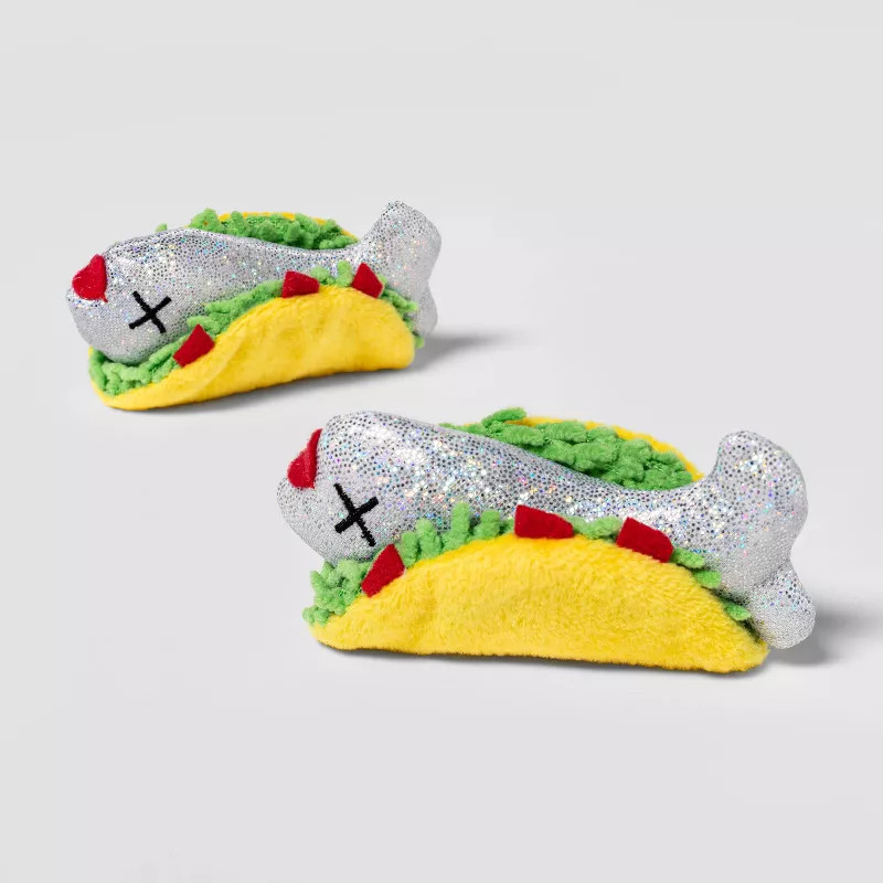 Glitter Fish Tacos Cat Toy - 2pk - Boots & Barkley™ | Target