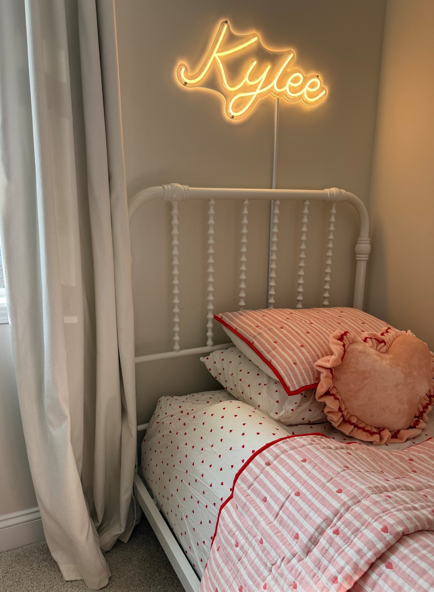 Back in stock & I know so many of you have been waiting for this 🤍✨ My daughter’s name light is finally back on Amazon and it is still one of my favorite personalized pieces in her room. It adds the sweetest glow at night and makes her space feel so special and cozy. Perfect for a nursery, toddler room, or playroom — and such a cute gift idea too. These tend to sell out quickly, so if you’ve had this on your wishlist, now’s the time. Linked for you 🤍

#kidsroomdecor
#nurserydecor
#personalizeddecor
#namelight
#amazonfinds
#kidsroominspo
#nurseryinspo
#homedecorfinds
#momfinds
#backinstock

#LTKSaleAlert #LTKHome #LTKFindsUnder100