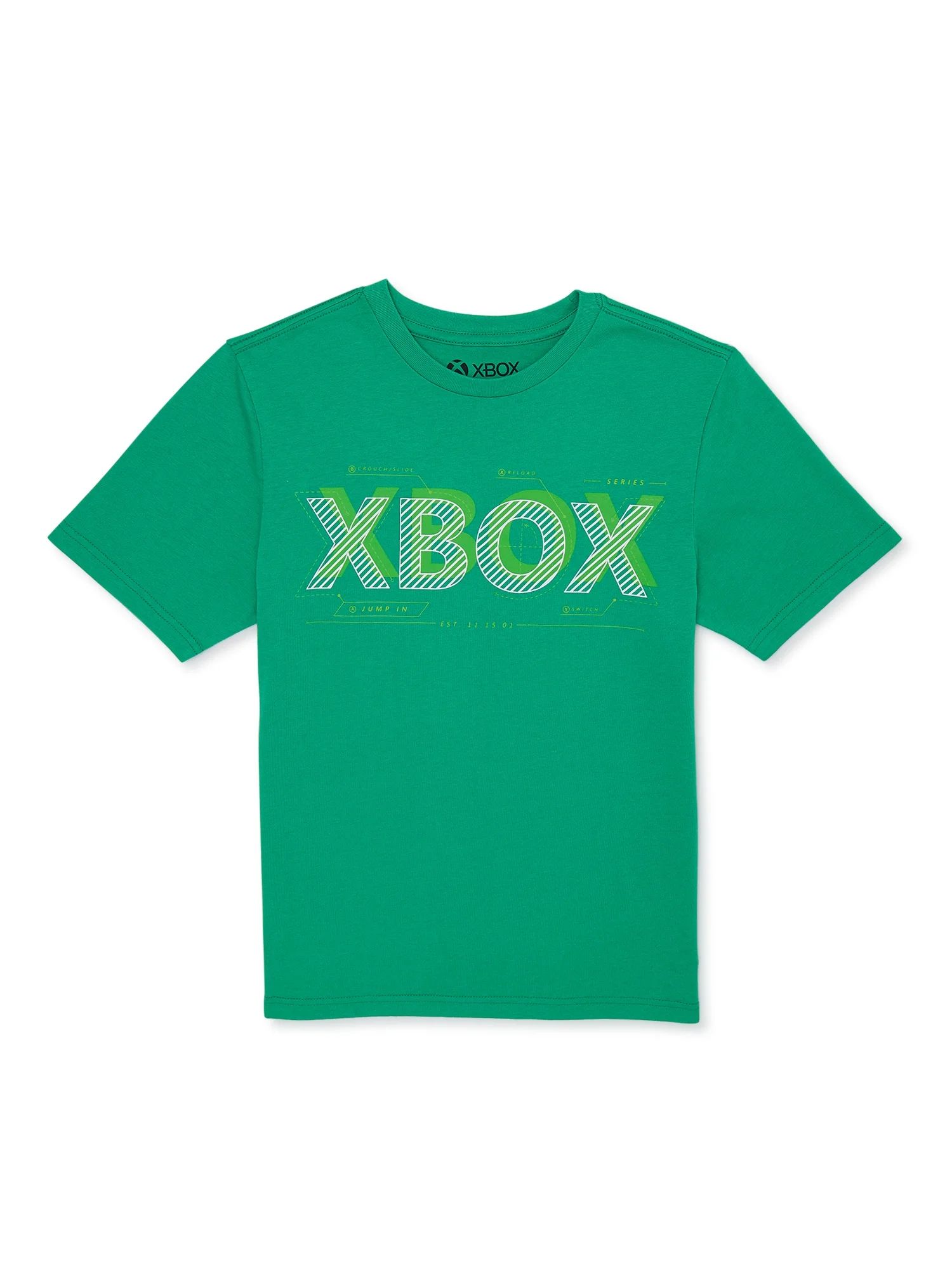 Xbox Boys Graphic T-Shirt, Sizes 4-18 | Walmart (US)