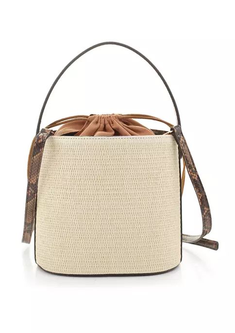 Straw Bucket Bag | Belk