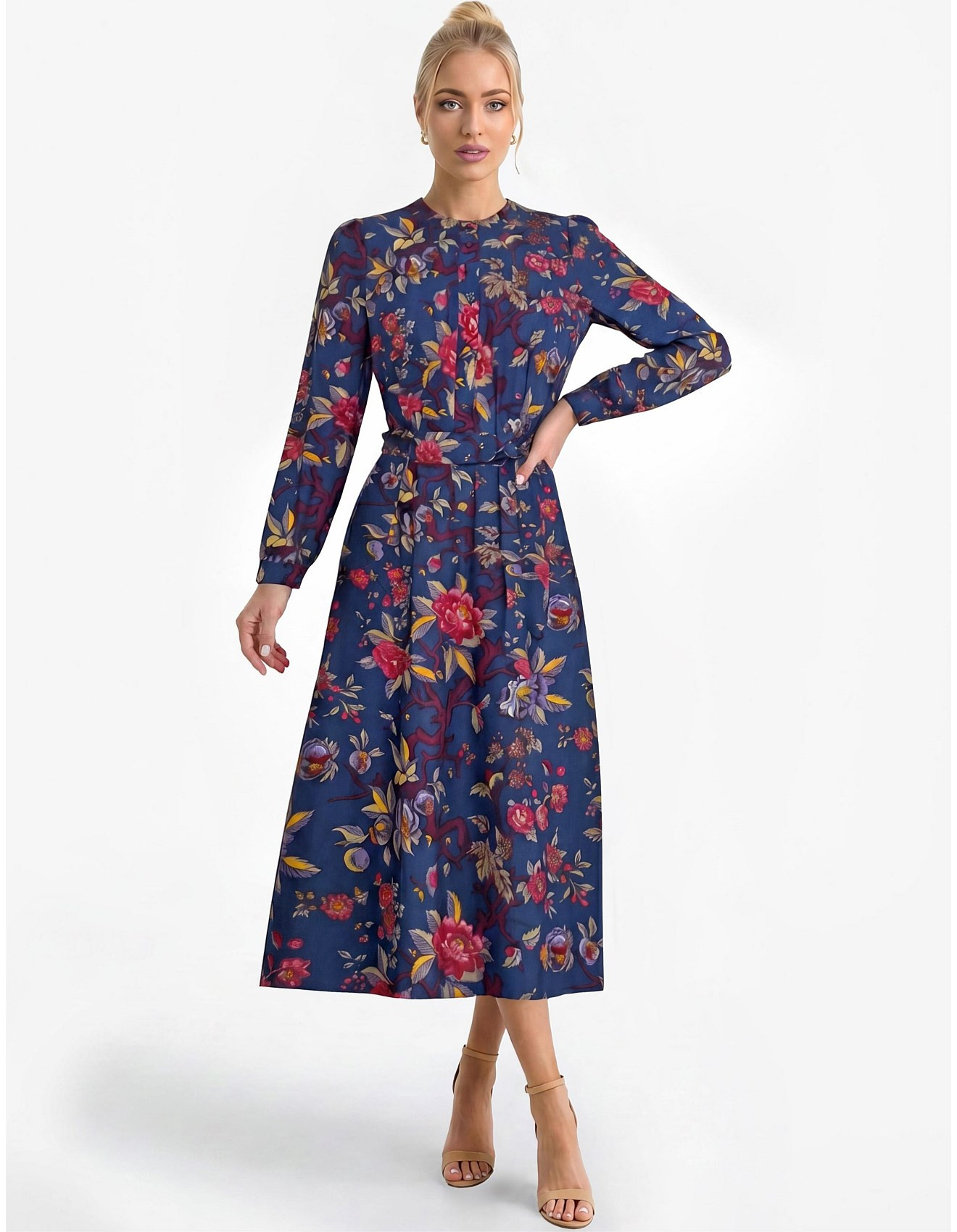 Fleur Pomegranate Dress | David Jones (Australia & New Zealand)