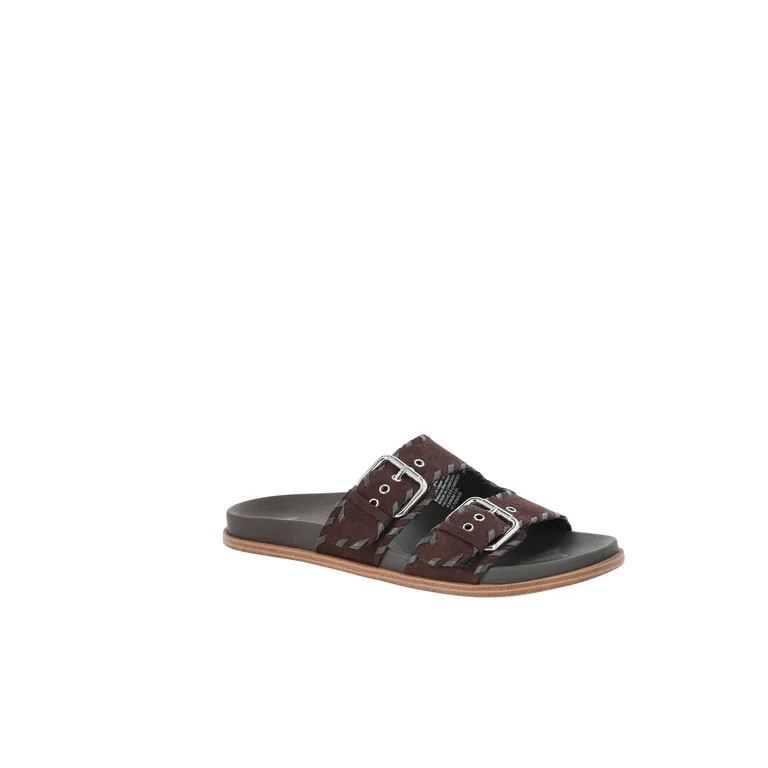 Time and Tru Women's Whipstitch Footbed Sandals | Walmart (US)