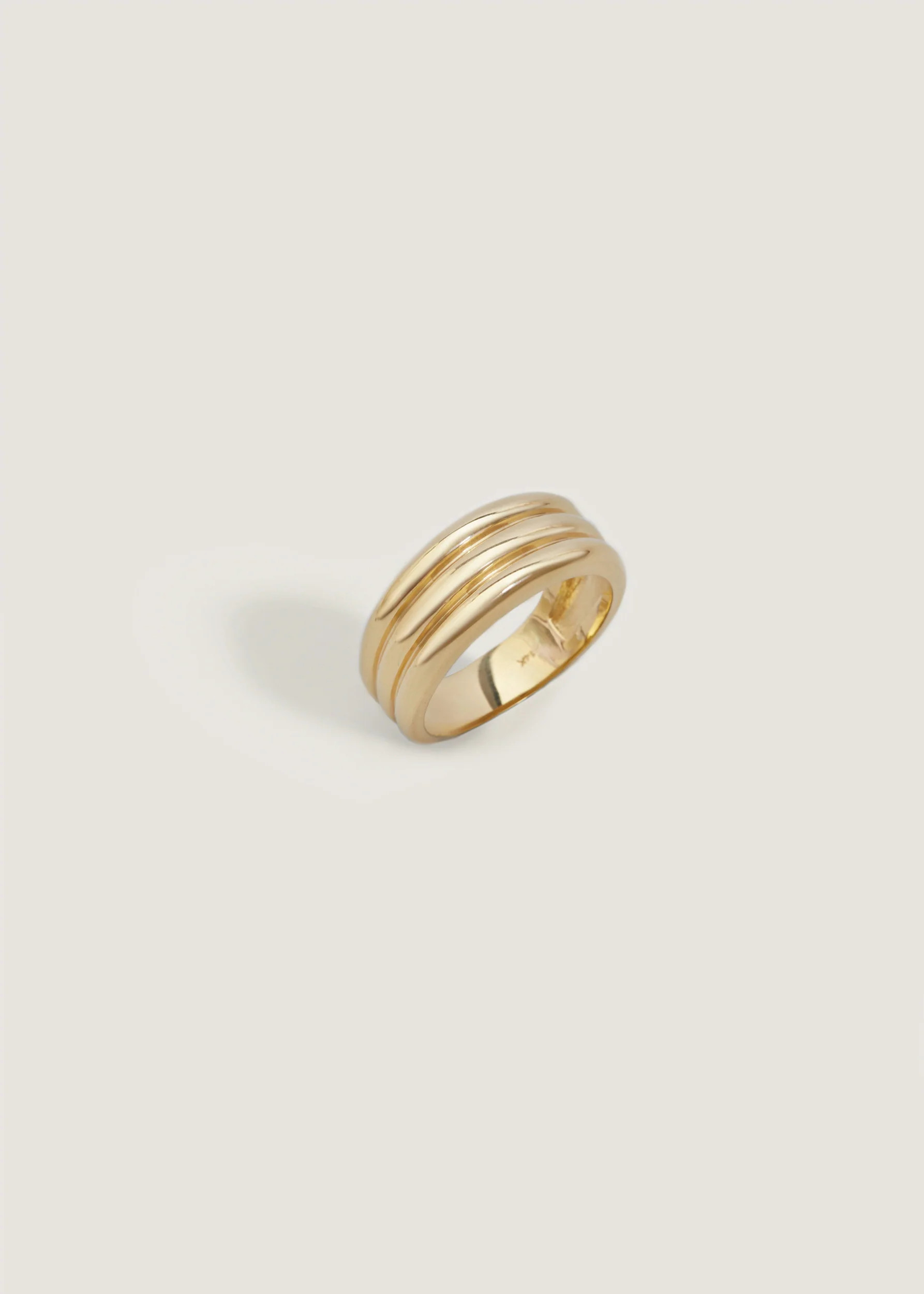 Françoise Layered Ellipse Ring - Kinn | Kinn