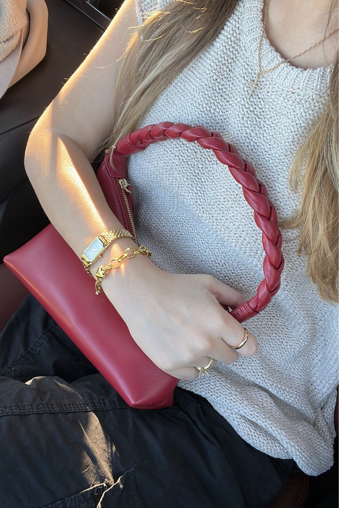 Purse from Aupen, bracelet and shirt from Harco, and pants from Zara, similar pants linked below

#LTKMostLoved #LTKstyletip