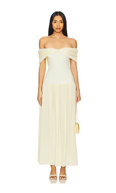Lovers and Friends Blake Maxi Dress in Butter Yellow from Revolve.com | Revolve Clothing (Global)