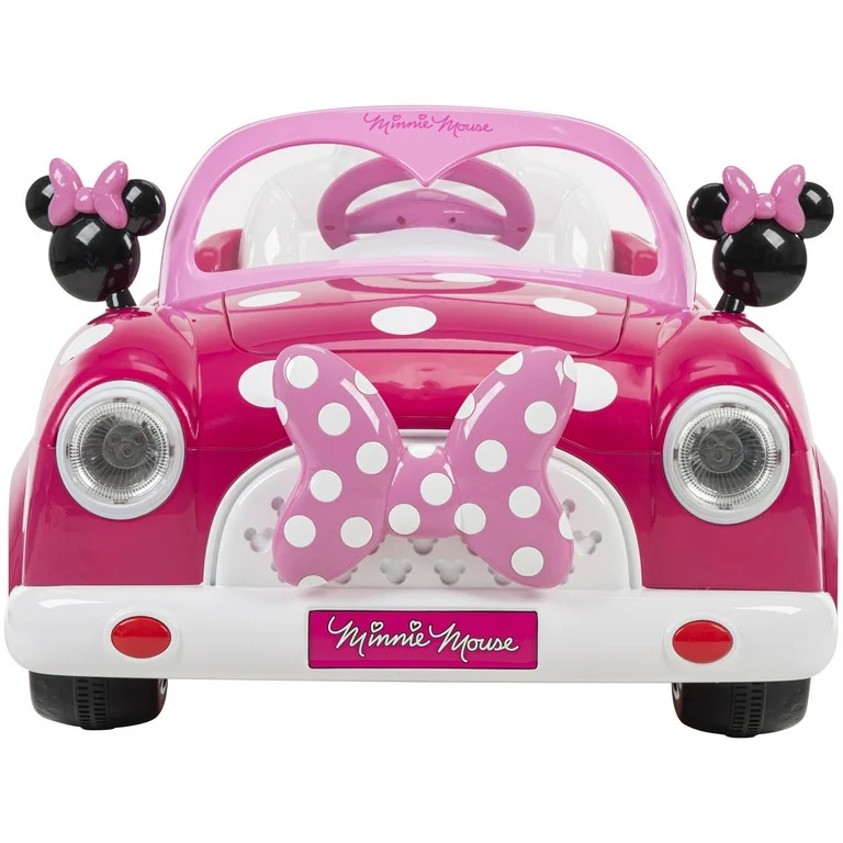 Disney Minnie Mouse Convertible Car 6 Volts Electric Ride-on, for Children Ages 3+ years, by Huff... | Walmart (US)