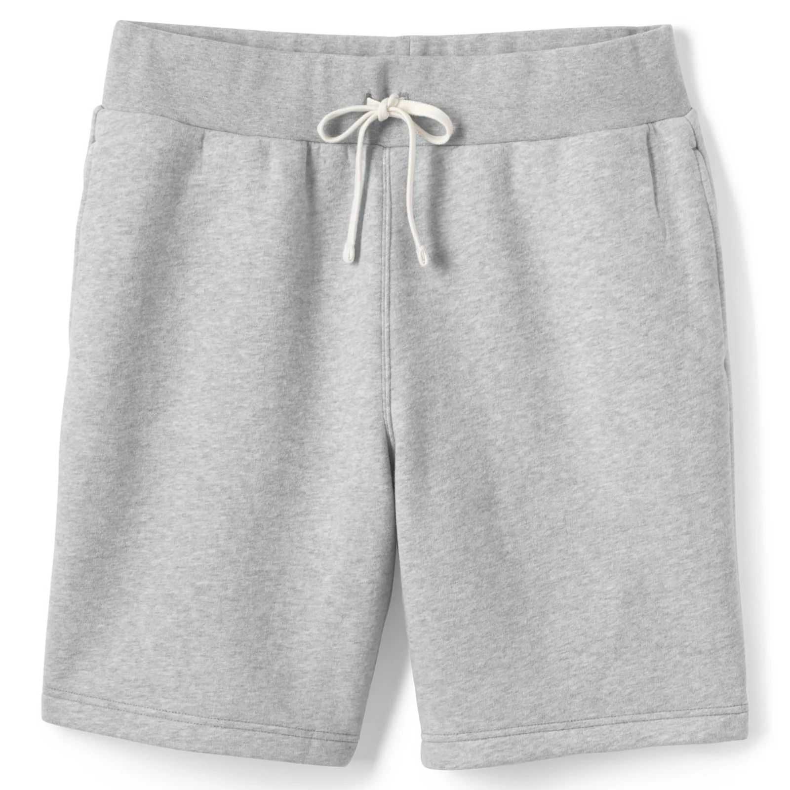 Men's Lands' End Serious Sweats Shorts, Size: XXL, Grey | Kohl's