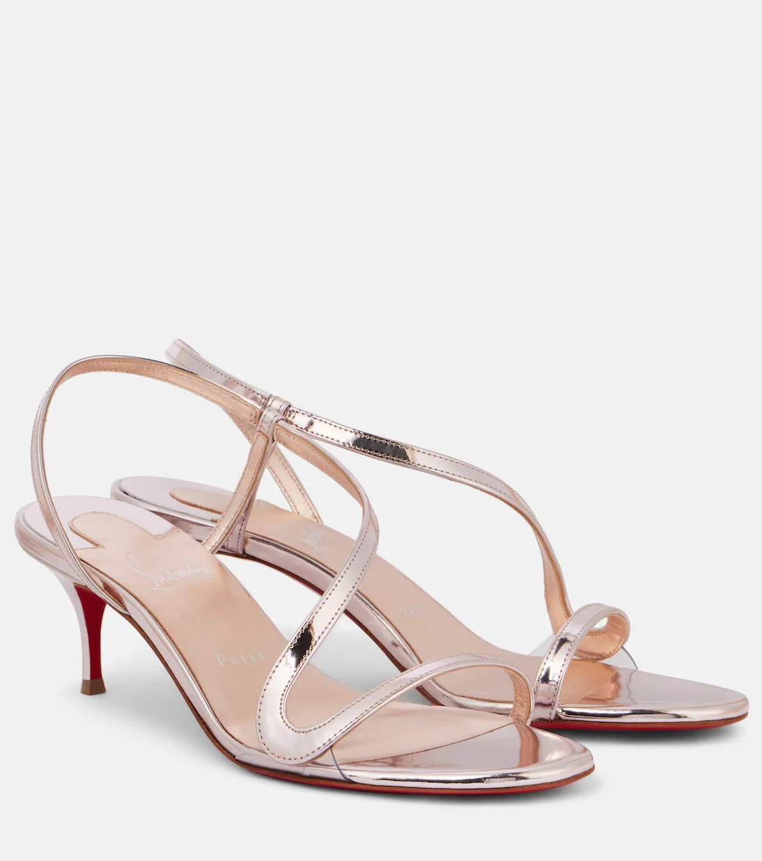 Rosalie metallic leather sandals | Mytheresa (US/CA)