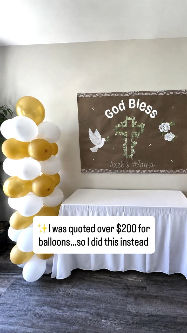 🎈 Budget-friendly party decor hack!

I used an electric balloon pump + these adjustable balloon columns from Amazon and had this setup done in about 15 minutes! No balloon arch kits, no wall damage, and way cheaper than getting balloons blown up! I LOVE how stable they are yet easy to move for the perfect aesthetics! They even come with a clip for the top to add a foil balloon!

Comment PARTY and I’ll send you both links! ✨🤍💛

#LTKmomlife #LTKKids #LTKBaby