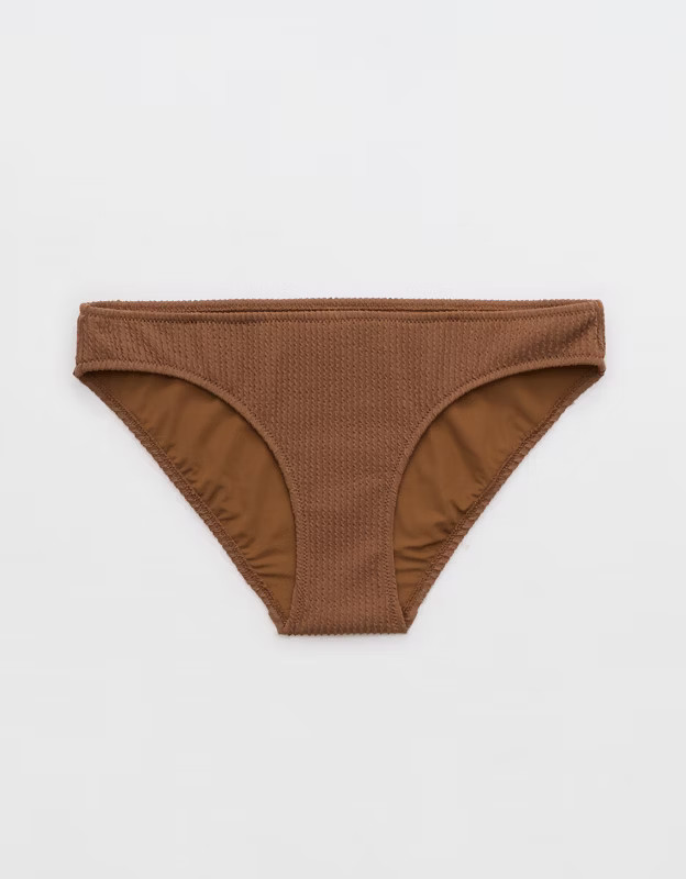 Aerie Crinkle Full Coverage Bikini Bottom | American Eagle Outfitters (US & CA)