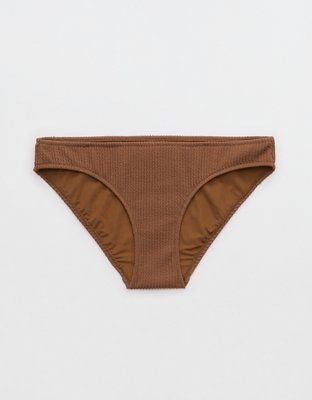 Aerie Crinkle Full Coverage Bikini Bottom | American Eagle Outfitters (US & CA)
