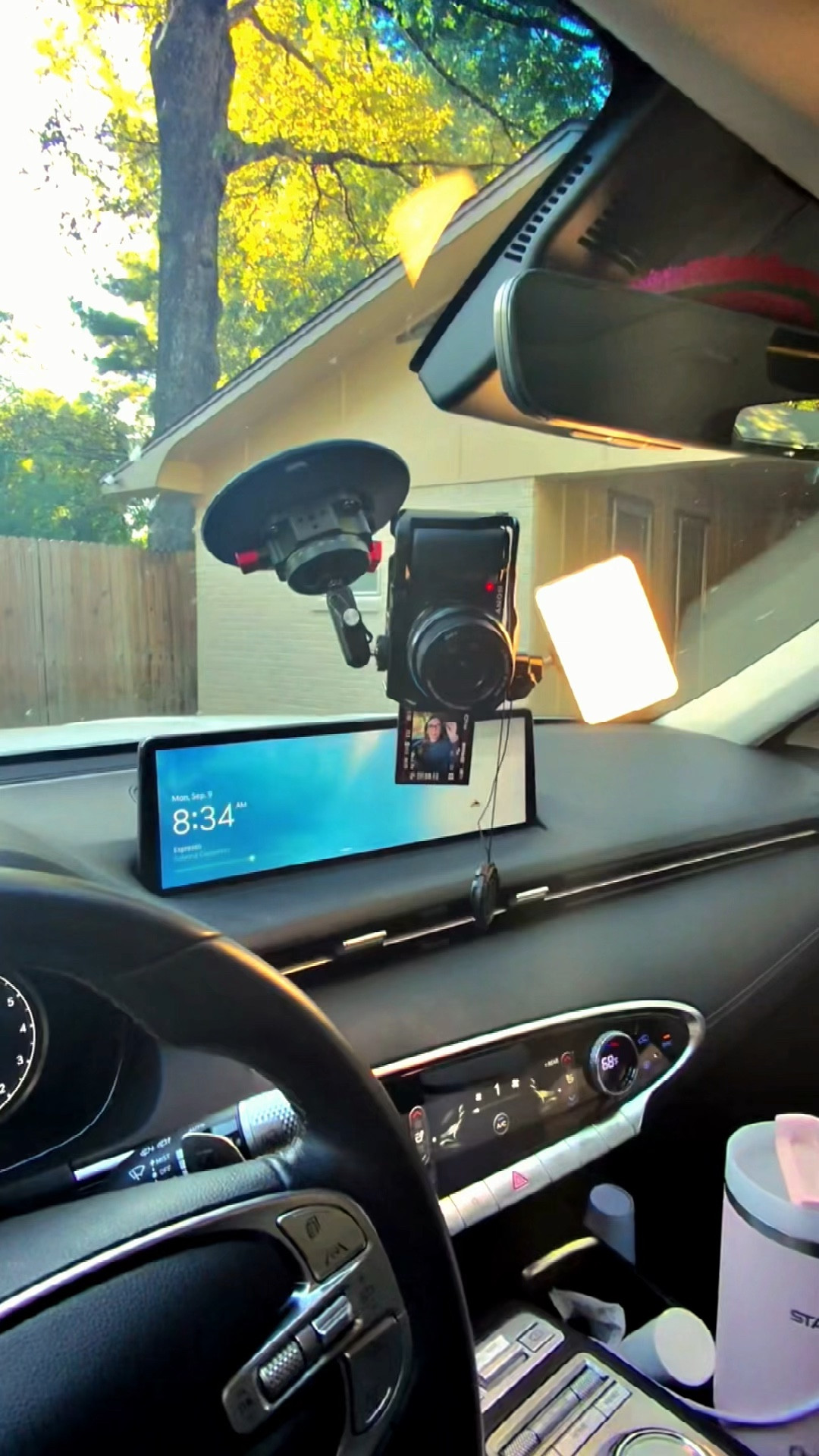 New car set up for filming 📸

#LTKVideo #LTKFindsUnder50 #LTKTravel