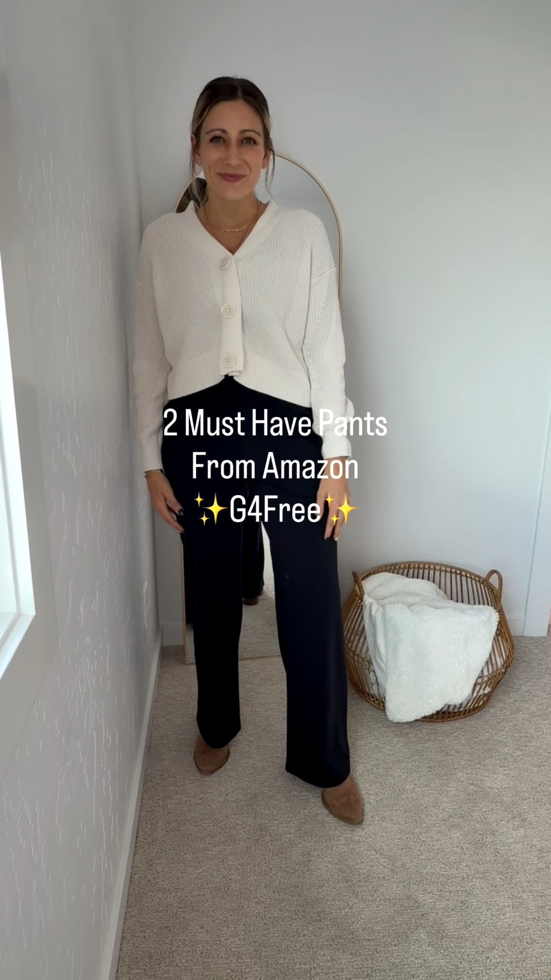 Two Amazon pants you’ll live in — both from G4Free and both under $40! 🤍

✨ Yoga Wide Leg Pants – high-waisted, lightweight, and easy to dress up for work, travel, or date night. These are the best Amazon pants for women who love comfortable workwear that doubles as casual everyday style. You can easily pair them with a blazer for the office or a sweatshirt for weekend errands. In a medium 31 inseam. They are perfect. 

✨ Modal Soft Wide Leg Sweatpants – buttery soft, stretchy, and perfect for lounging, running errands, or travel days. In a size small tall-I like the longer length. Waist is snug. 

Both come in multiple colors, lengths, and sizes — perfect for petite, tall, and regular fits.


#LTKTravel #LTKWorkwear #LTKFindsUnder50
