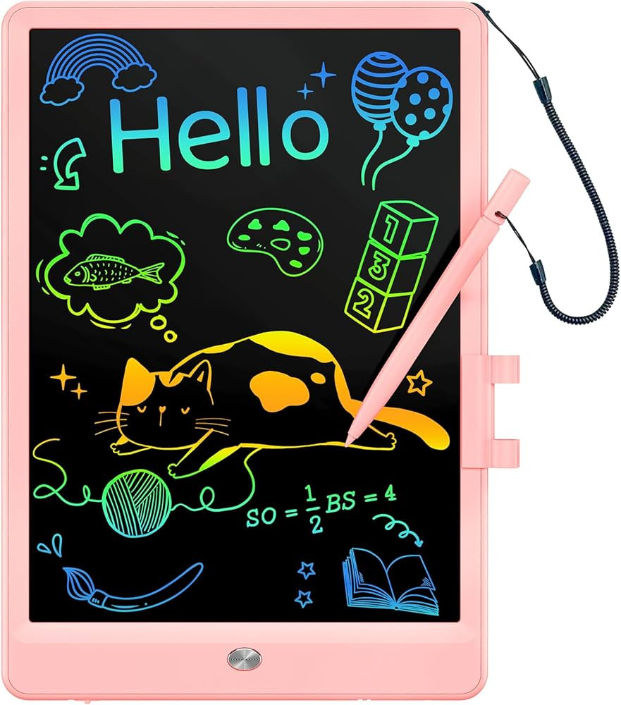 UCIDCI LCD Writing Tablet Girls Toys - 10 inch Toddler Drawing Tablet Drawing Pad Doodle Board, E... | Amazon (US)