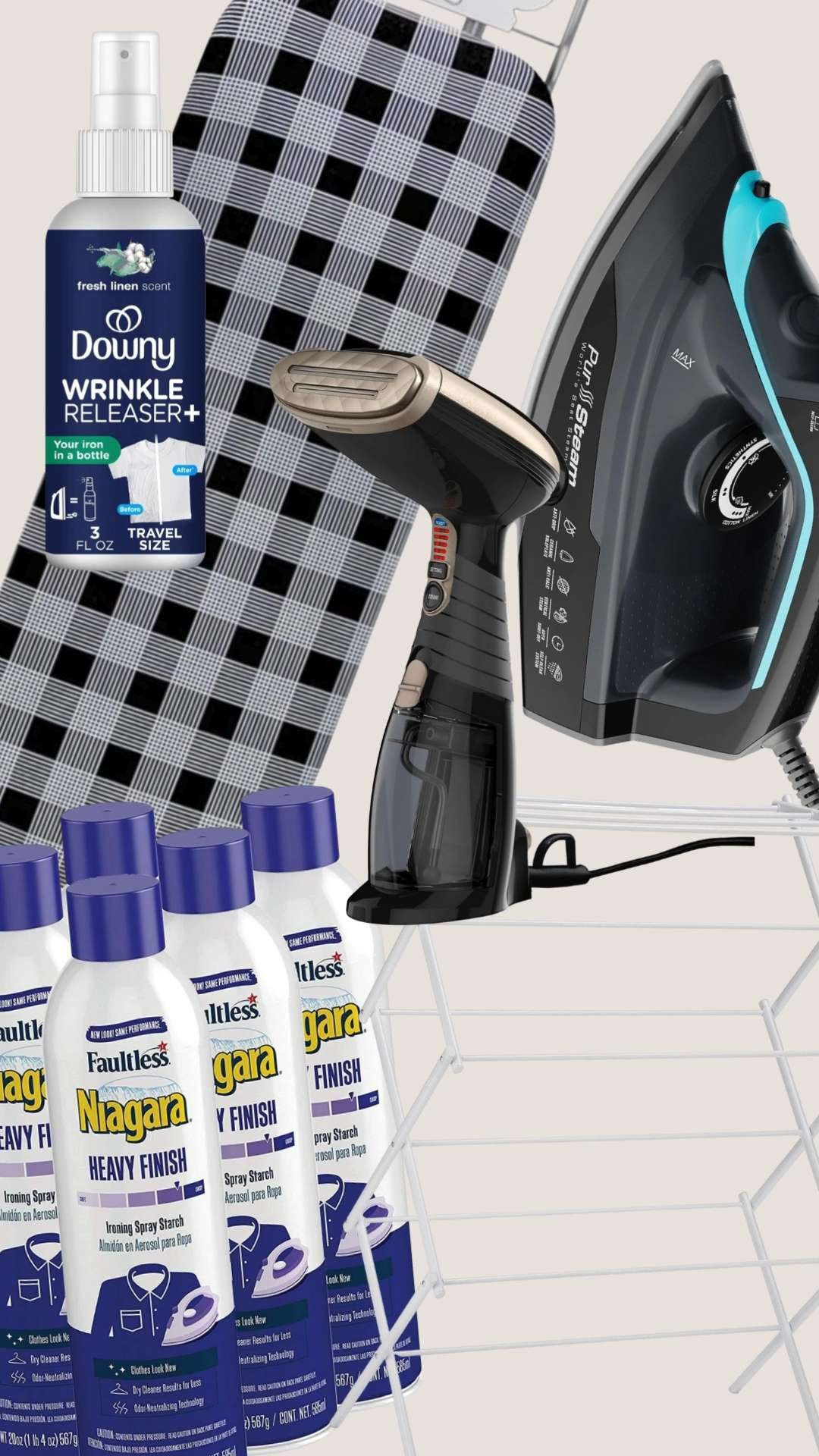 Wrinkle-free and ready for anything! ✨ Whether it’s a quick touch-up before heading out or a full laundry day reset, these ironing essentials make crisp, fresh clothes effortless. From the perfect steam iron to heat-safe boards and spray starch, here’s my go-to setup for flawless results every time. 👗🕊️ #PressedToPerfection #IroningMadeEasy

#IroningEssentials #LaundryDayMustHaves #WrinkleFreeStyle #HomeCareTips #CrispAndClean #PressedToPerfection #LaundryRoomGoals #IroningHacks #FreshAndPressed #WardrobeCare #ClothingCareTips #LaundryOrganization #IronLikeAPro #EverydayEssentials #SteamIroning

ironing essentials, best steam iron, how to get wrinkle-free clothes, home ironing tips, laundry day must-haves, wrinkle remover spray, ironing hacks, clothing care essentials, laundry room organization, best ironing board, quick ironing tips, pressed clothes at home, wardrobe care tips, steam ironing techniques, laundry tools for crisp clothes 

 #LTKFamily